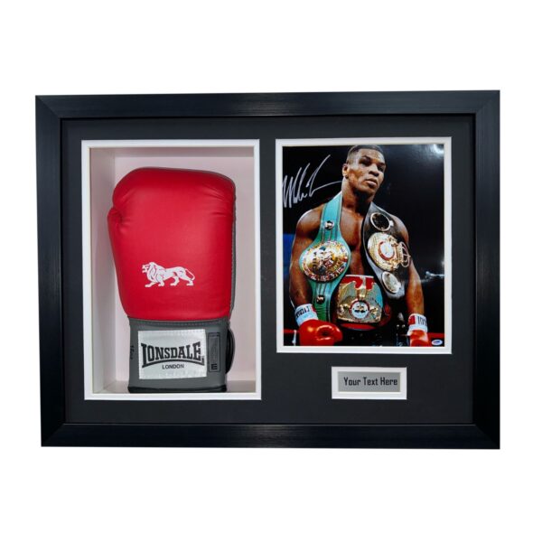 Boxing Glove Display Case 3D Box Frame